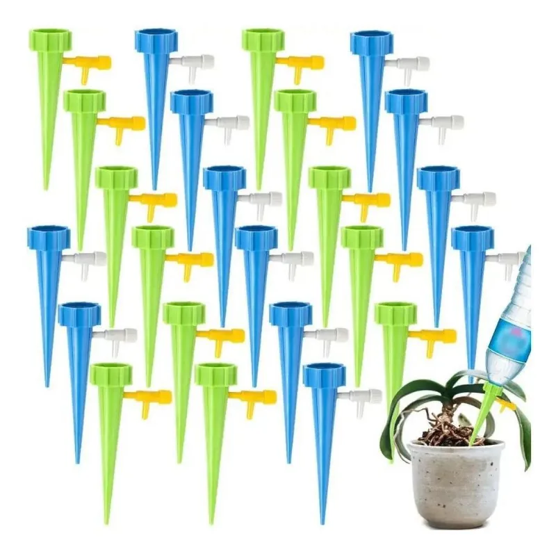 2x Kit 24 Pcs Gotejador Irrigador Acoplável Garrafa Pet Plan
