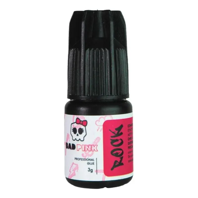 Cola Adesivo Bad Pink - Rock Para Extensão De Cílios Cor Pre