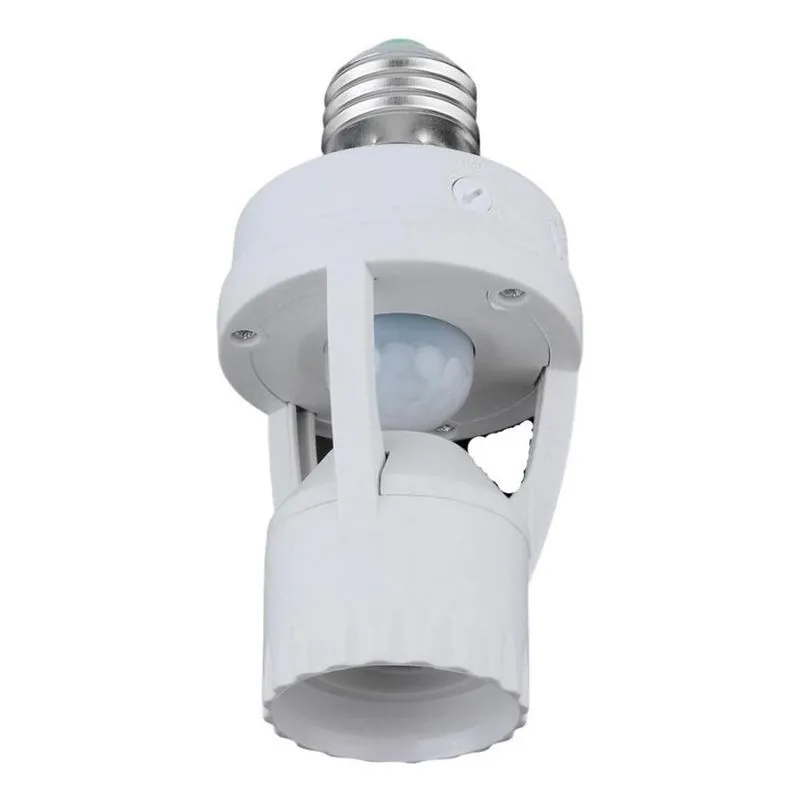 Soquete Sensor De Presença Lâmpada Bocal Movimento 360º
