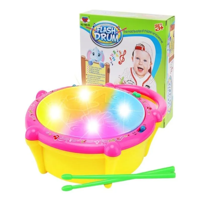 Tambor Brinquedo Infantil Instrumento Musical Percussão