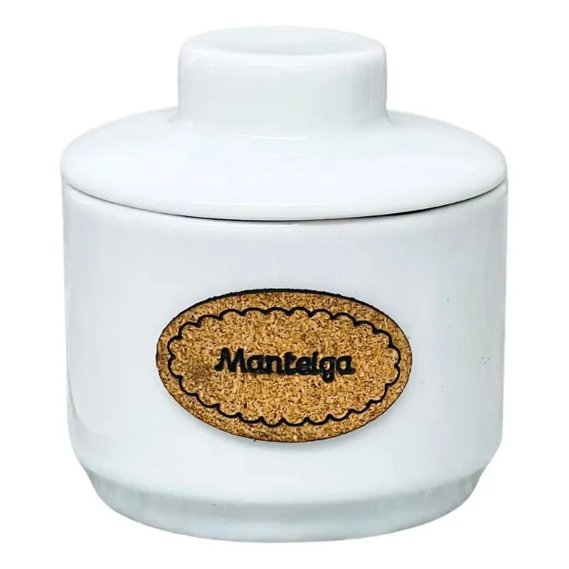 3x Mantegueira Francesa Em Porcelana Premium Branca 250 Gram
