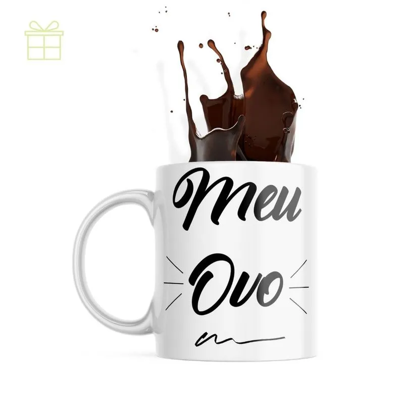 Caneca Personalizada - Meu Ovo - Oferta