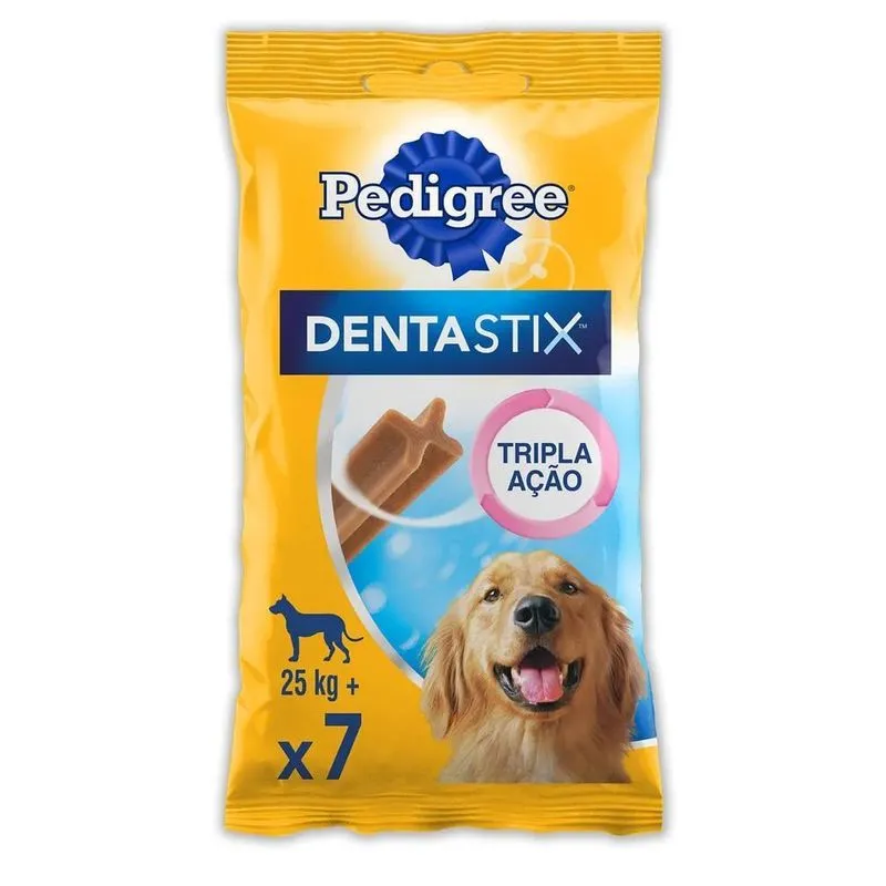 Petisco Para Cães Adultos Raças Grandes Pedigree Dentastix P