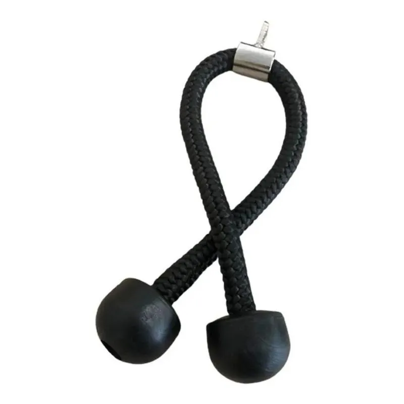 Puxador Corda Tríceps Profissional 80 Cm Comprimento Preto