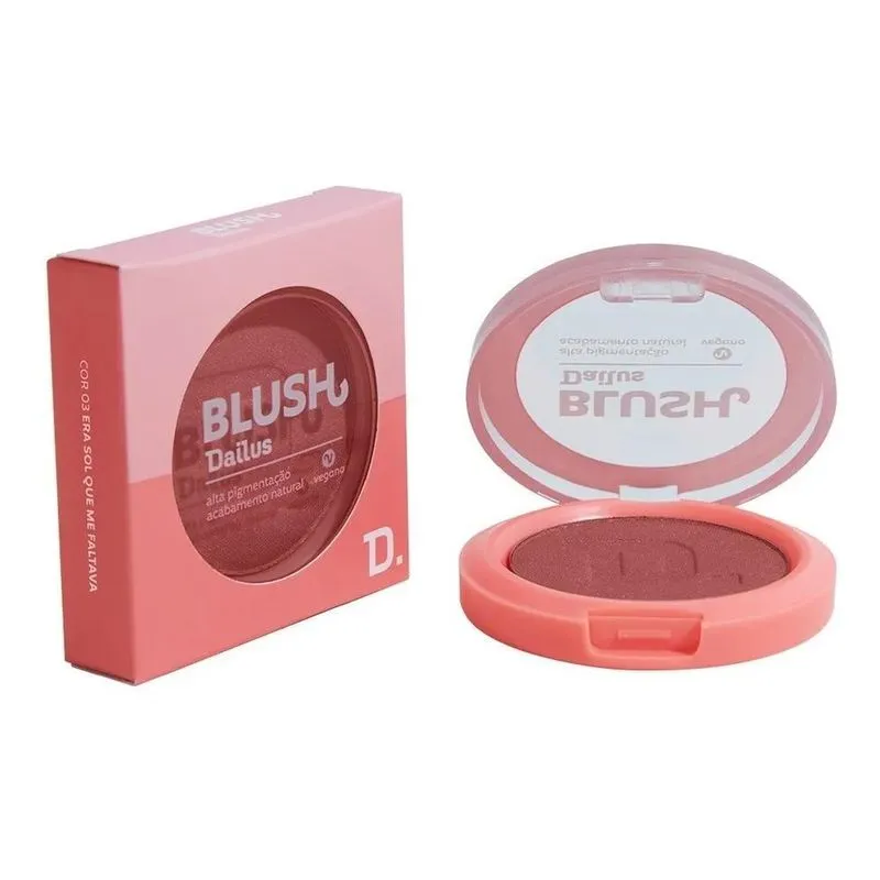 5x Dailus Blush - Era Sol Que Me Faltava