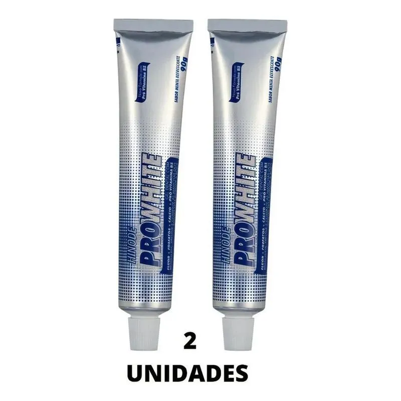 2x Kit 2 Pasta De Dente Gel Dental Branqueador Clareador