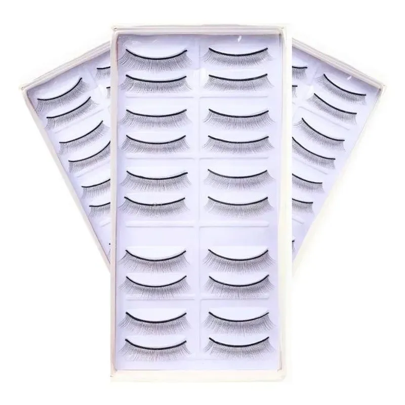 10 Pares Cilios De Treino Profissional