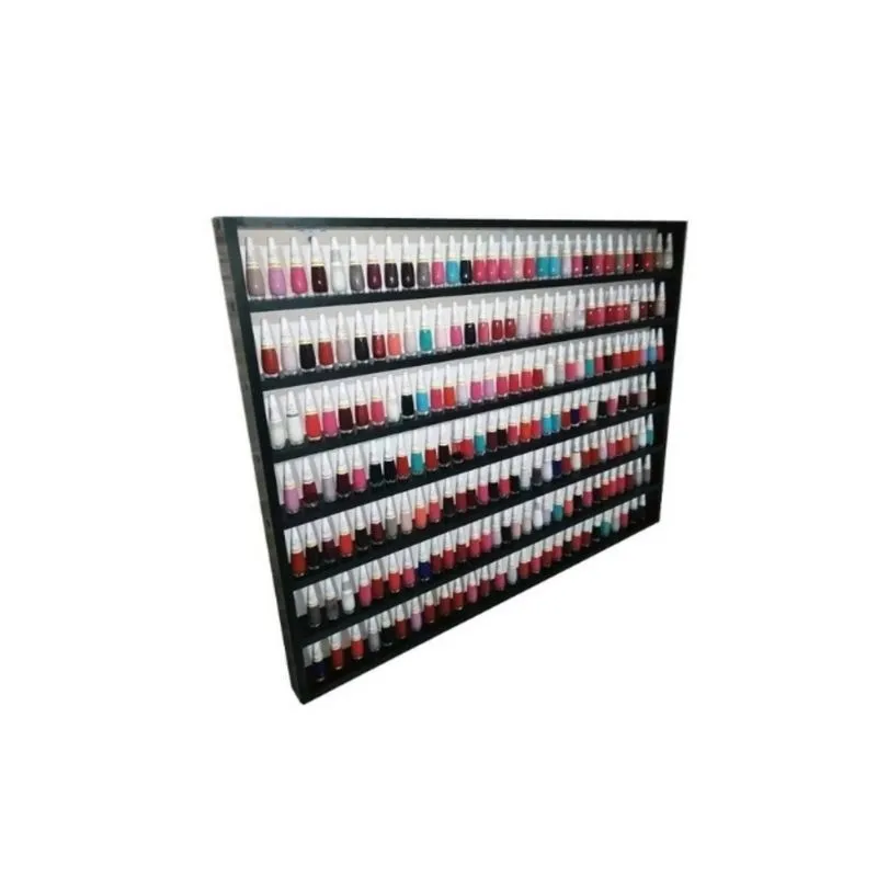 Porta Esmalte Aero Mdf Preto Tx - Montalar