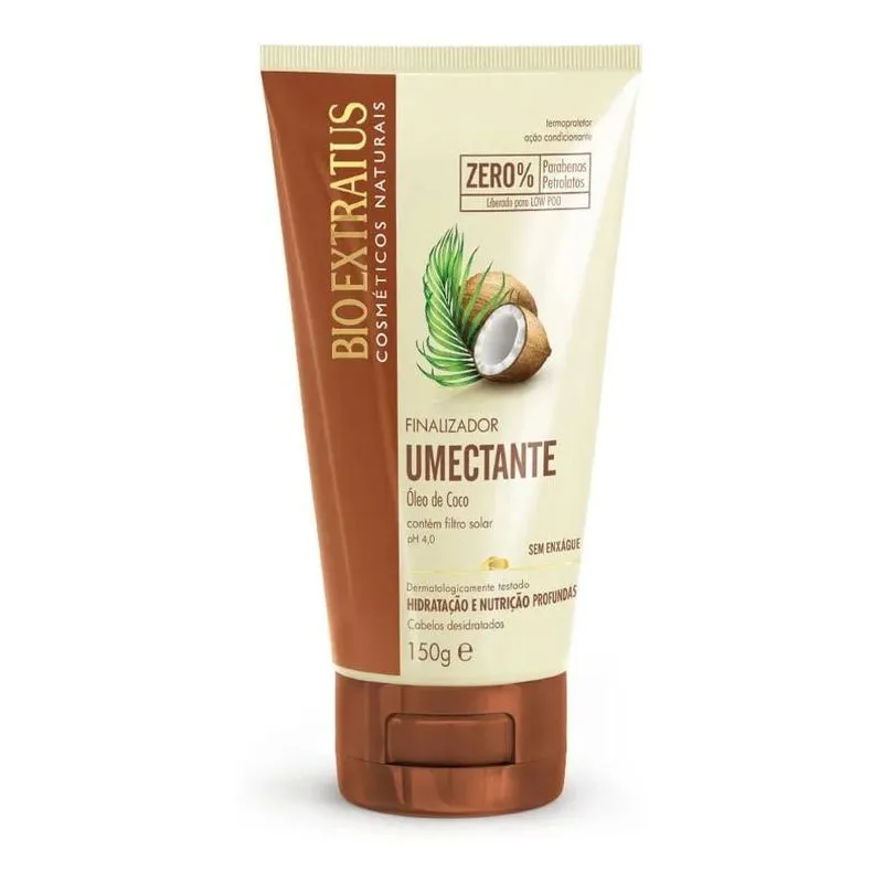 Finalizador Umectante Oleo Coco 150g Bio Extratus