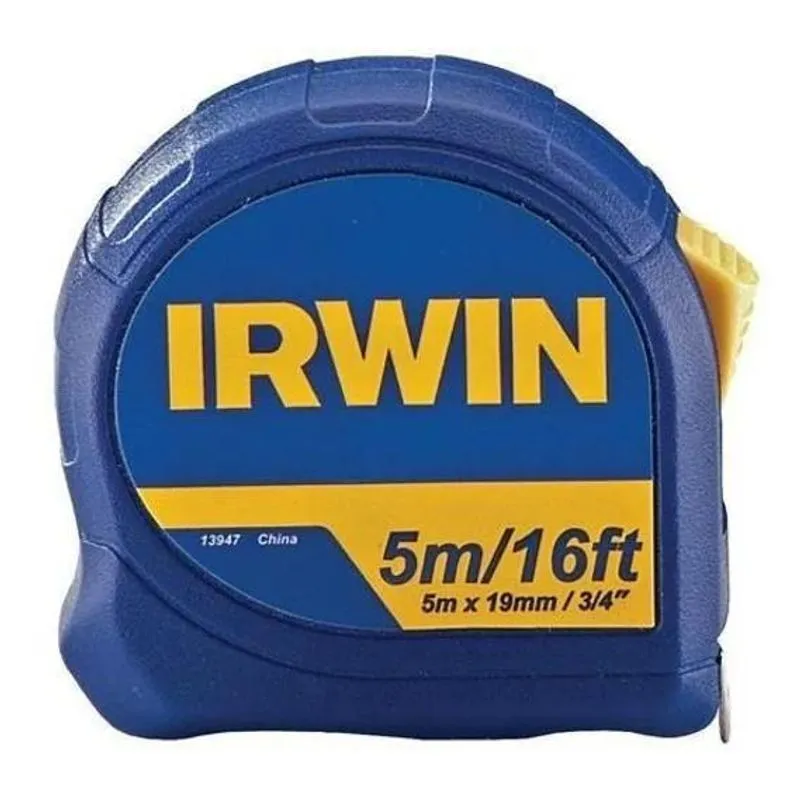 Trena Manual Standard 5m Irwim Modelo Iw13947 Ferramenta Ess