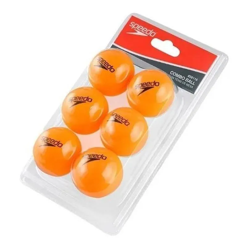 2x Kit 6 Bolas De Ping Pong Speedo Tenis De Mesa
