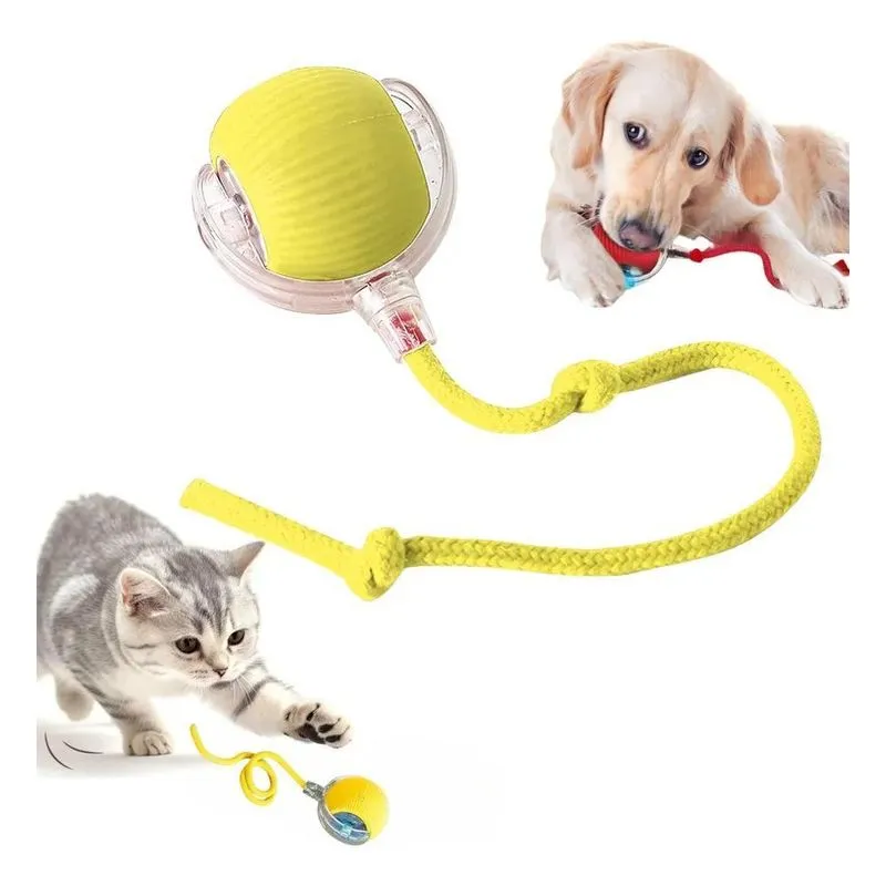 5x Bola Elétrica Rolante De Brinquedo Inteligente Para Gatos