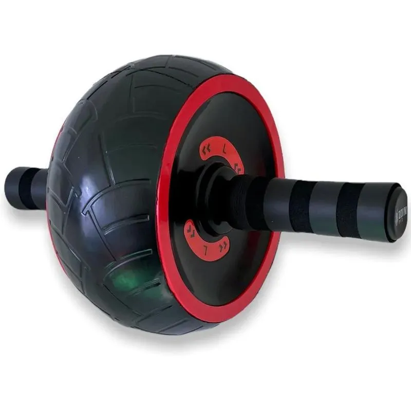 3x Roda Abdominal Grossa Rodinha Exercício Rolo Odin Fit