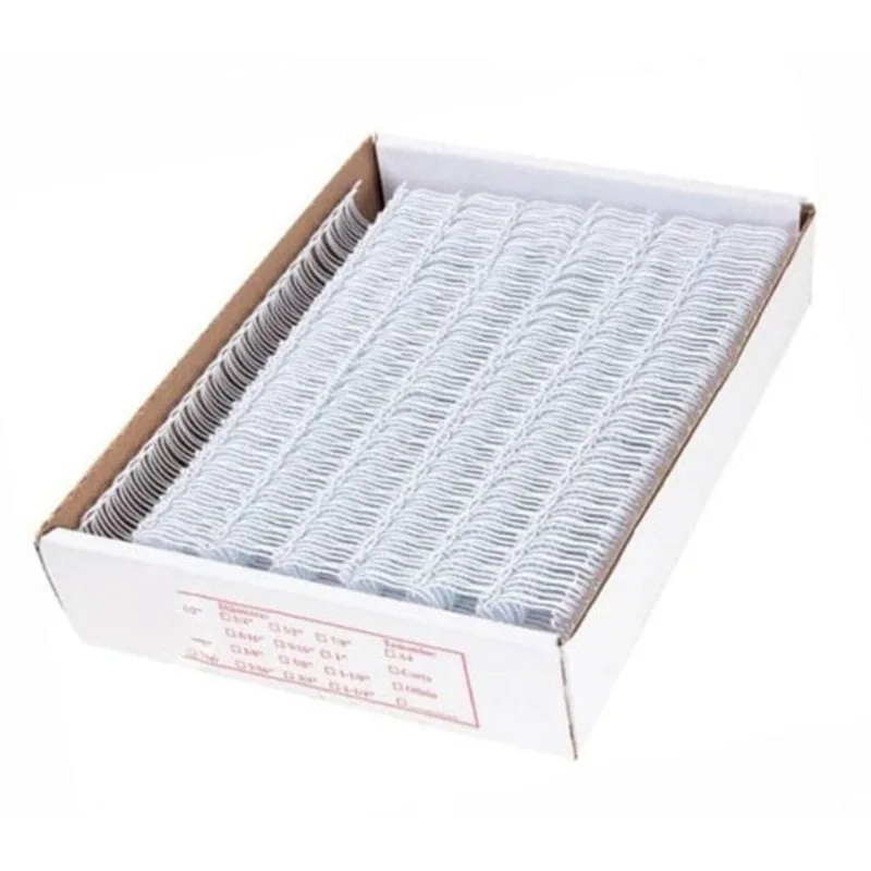 Wire-O Branco Passo 2X1 A4 3/4 Utilização 140 Folhas 50Un