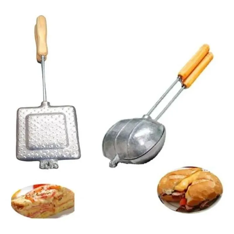 10x Kit Baurutex Tostex Pão Forma Francês Sanduicheira Alum