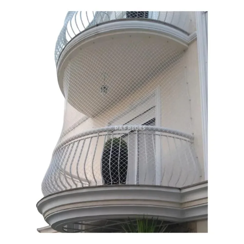 5x Tela De Proteção Janelas Gatos 2,50 X 1,60 Com Cor Branca