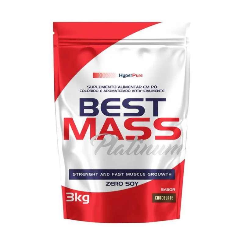 Hipercalórico - Best Mass 72k - Refil - 3 Kg - Hyperpure Sabor:chocolate