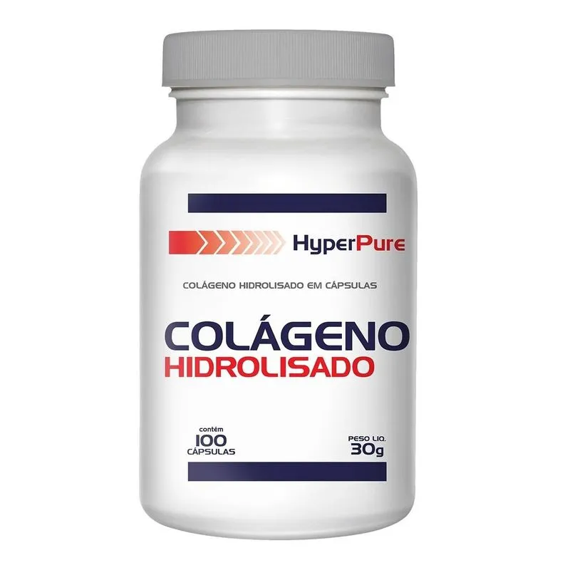 Colágeno Hidrolisado 100 caps Hyper Pure