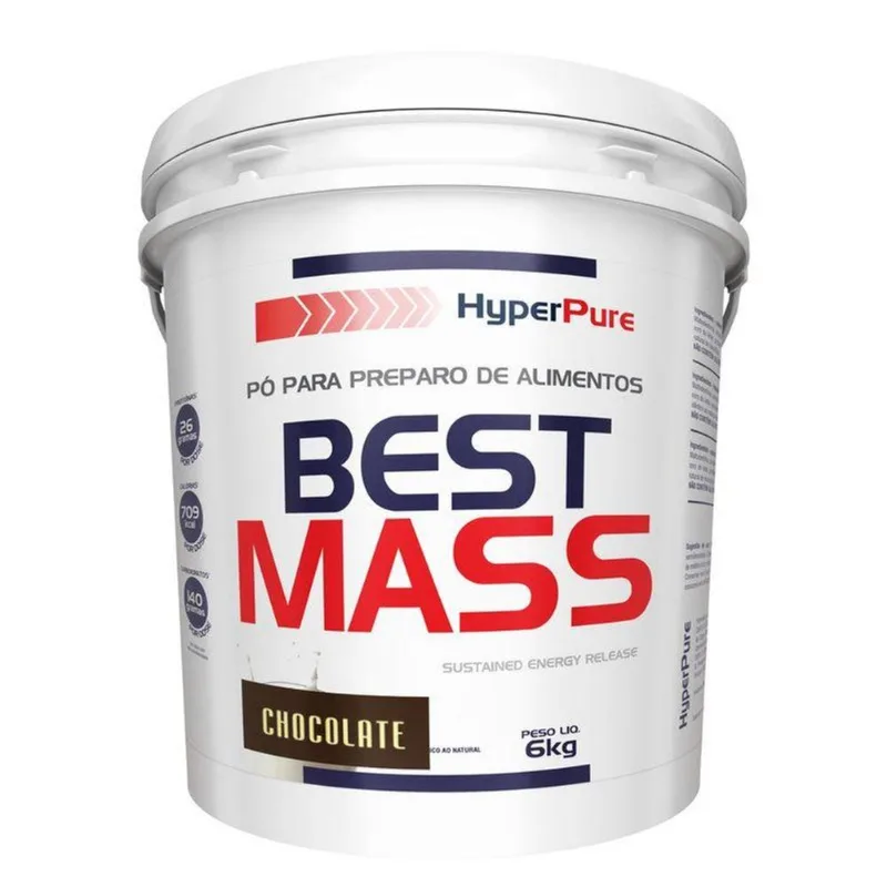 Hipercalórico - Best Mass 6kg - Hyperpure Sabor:chocolate