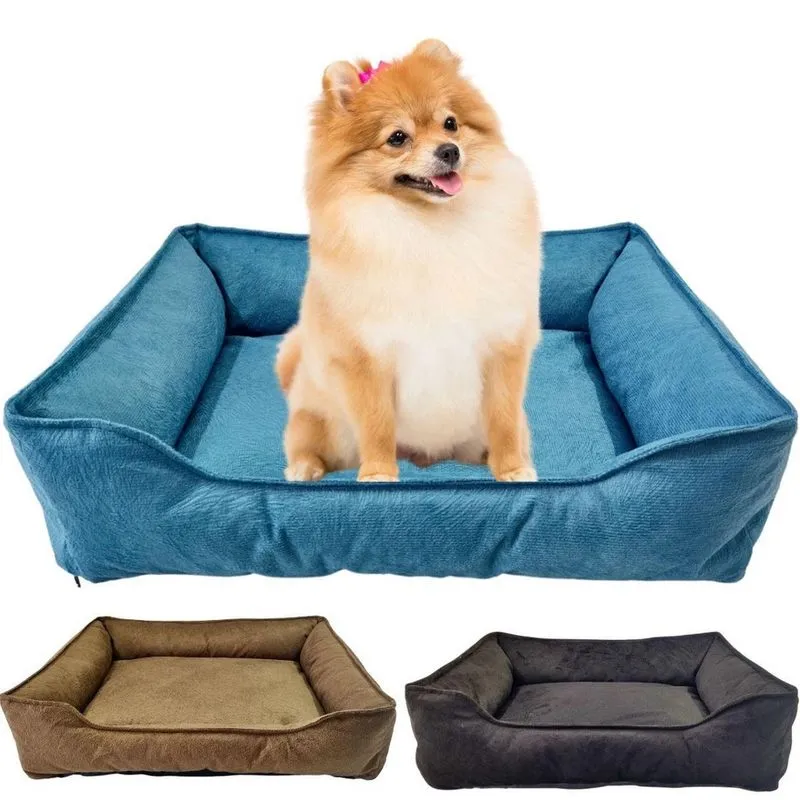 Cama Pet Luxo Macia Para Cachorro E Gato Suede P