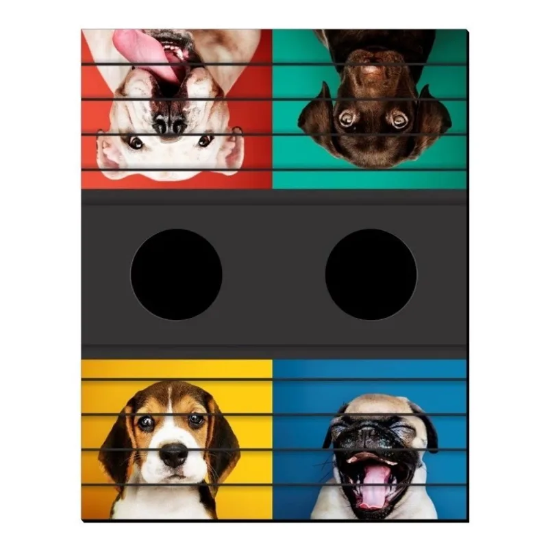 Suporte Esteira Porta Copos Braço Sofá Dog Cão Pet Pug Et015