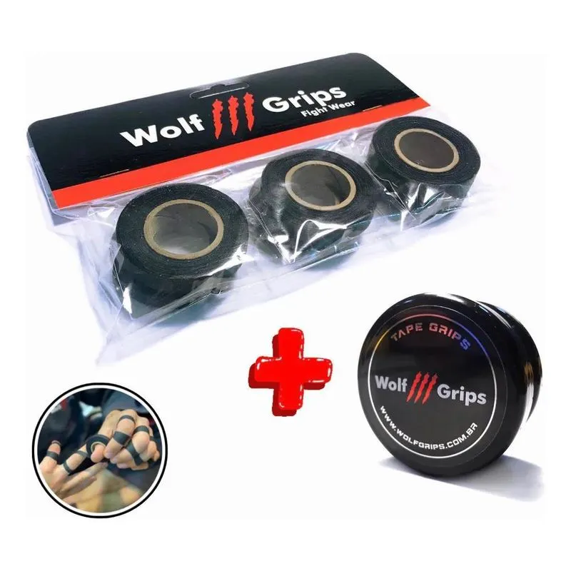 Tape Grips - Finger Tape - Jiu Jitsu - Judô Kit C/6 +