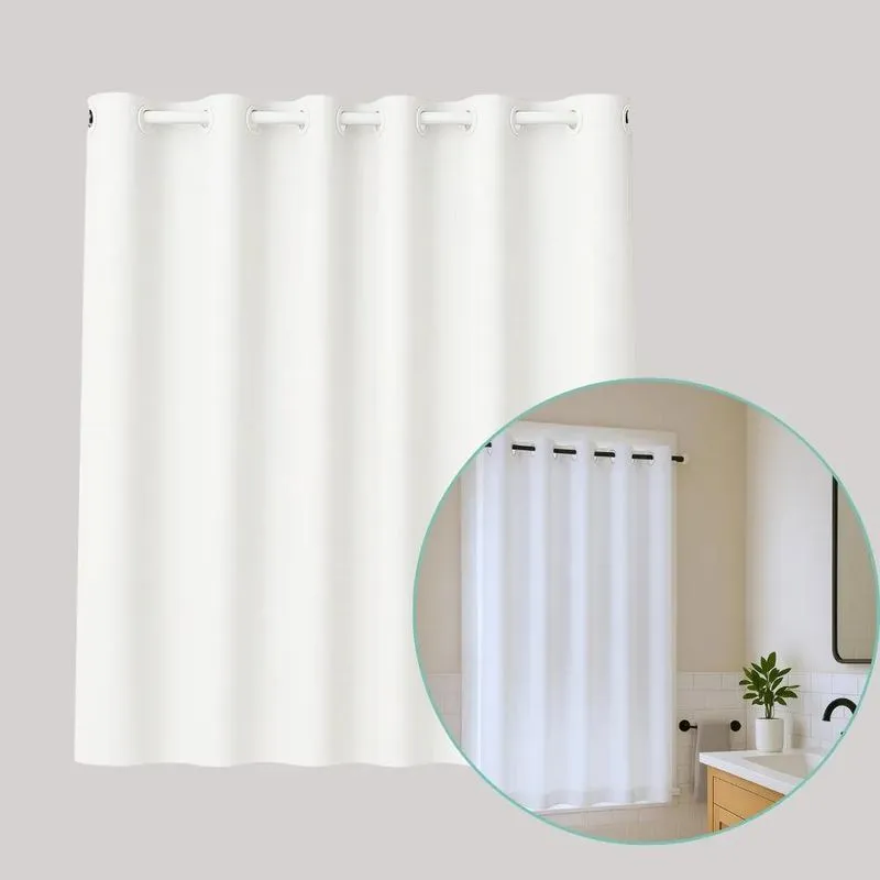 Cortina Janela De Banheiro Impermeável Corta Luz 1,10m X 90