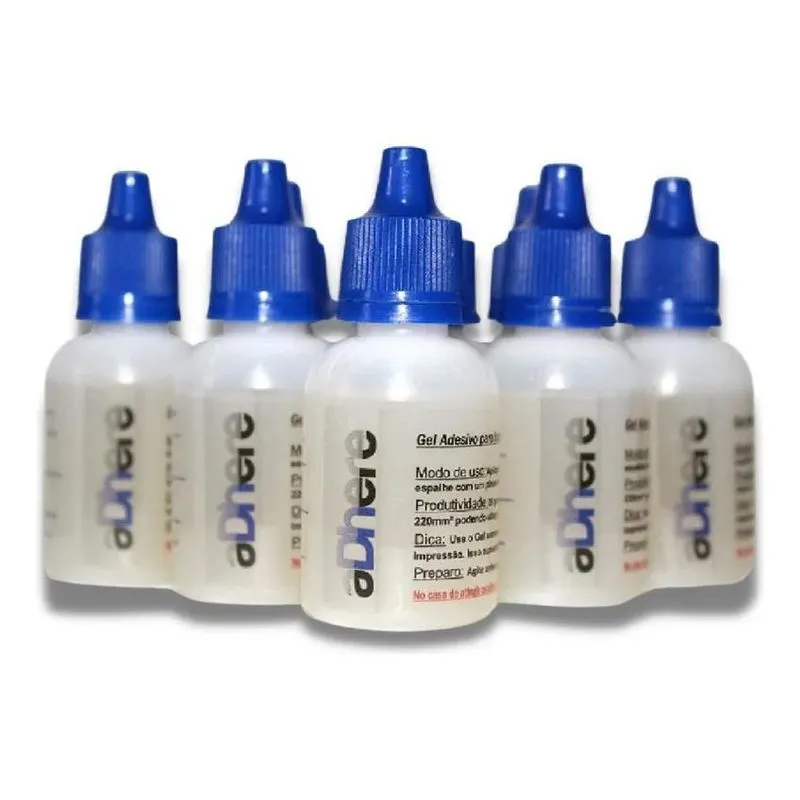 5x Gel Adesivo Adhere Cola Para Impressão 3d Abs Pla Petg 20