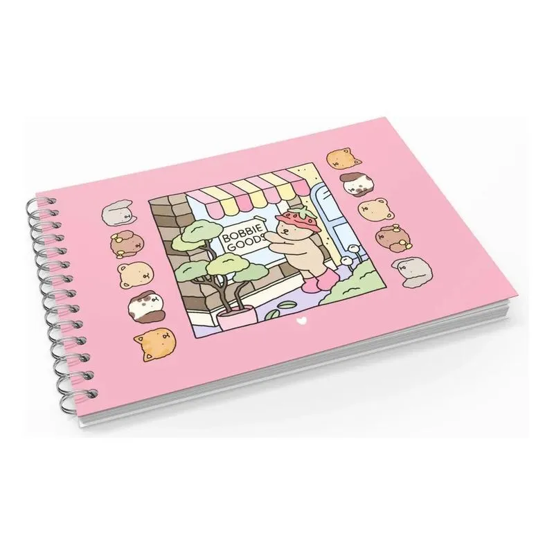 5x Bobbie Goods Livro De Colorir - 100 Desenhos Para Pintar