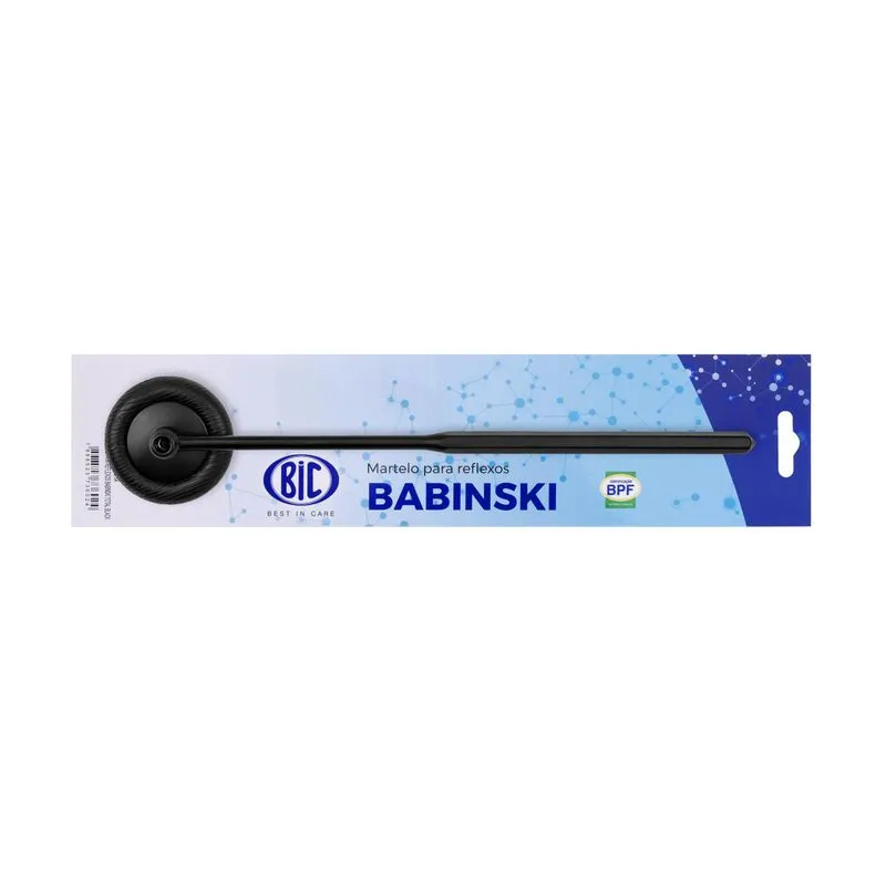 Martelo Bic Para Reflexos Babinski Total Black