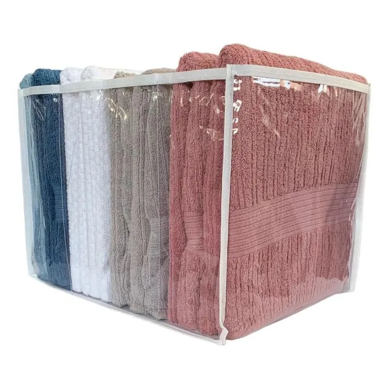5x Colmeia Organizadora Toalhas Banho Banhão Lençol 30x40x30
