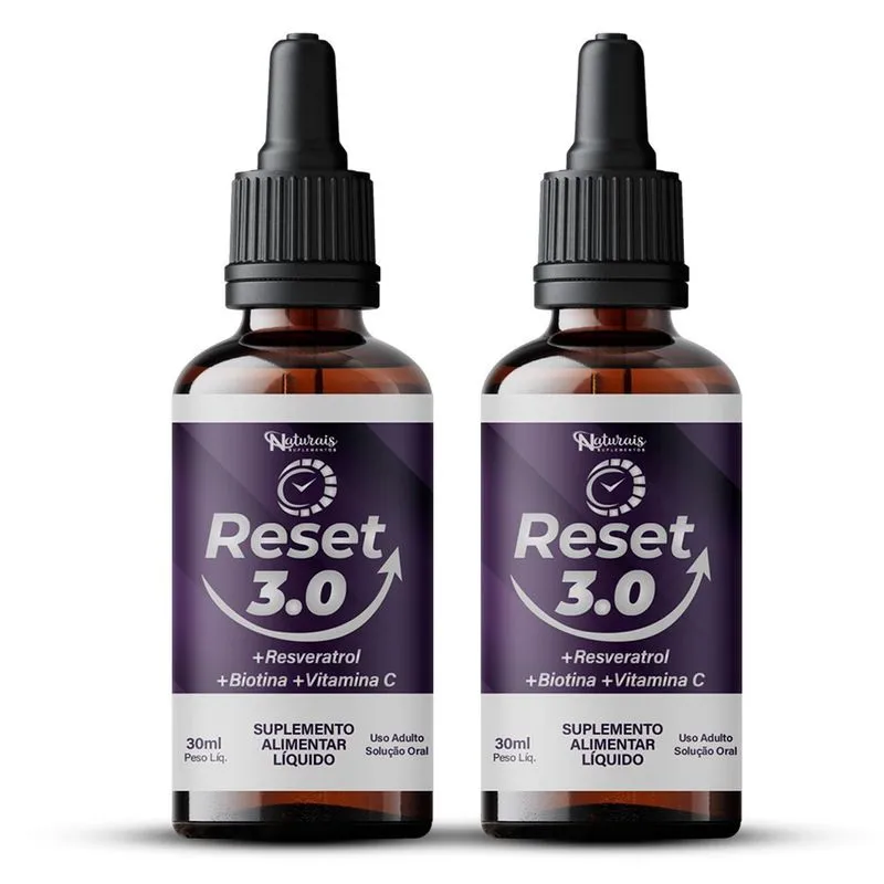 2 Reset 3.0 30ml - Rejuvenescedor Natural