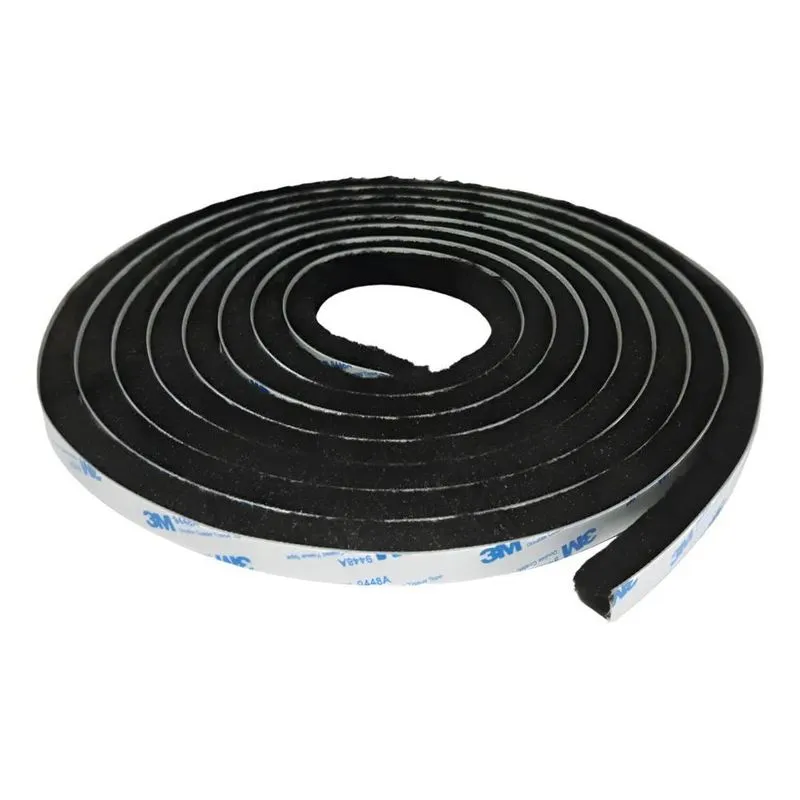 5x Escovinha Veda Fresta Vedação Janela Porta 14x12mm -5 Met
