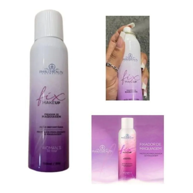 Fixador Phallebeauty Protege Maquiagem Facial Mais Tempo