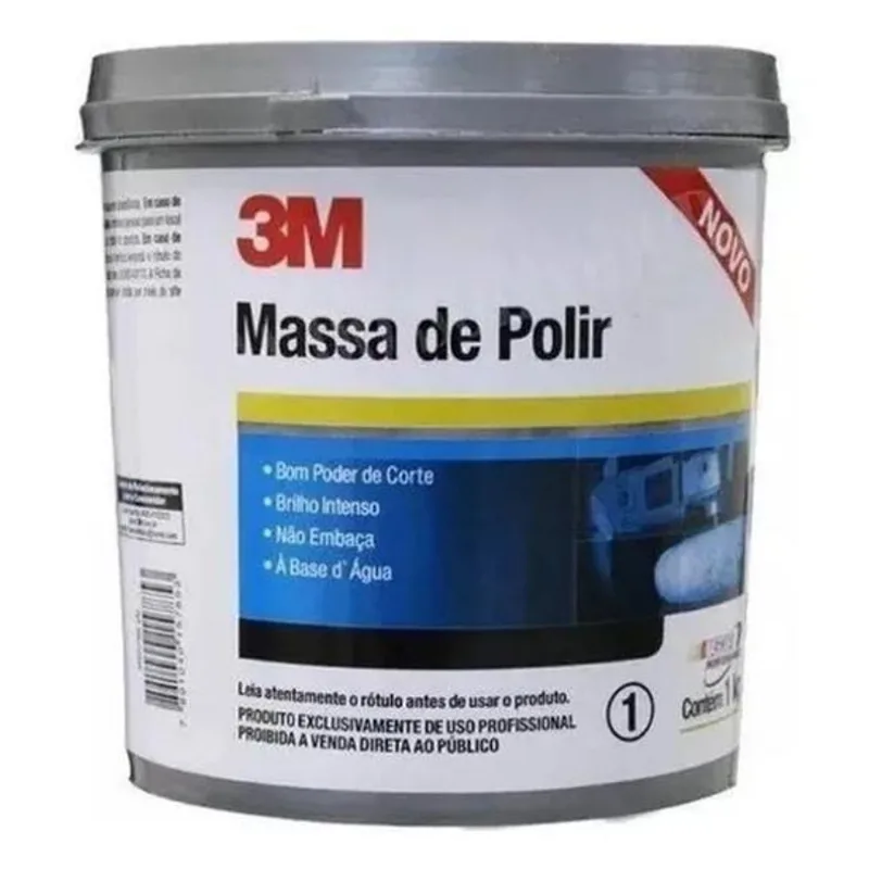 3m Massa De Polir 3m 1kg Polimento Profissional