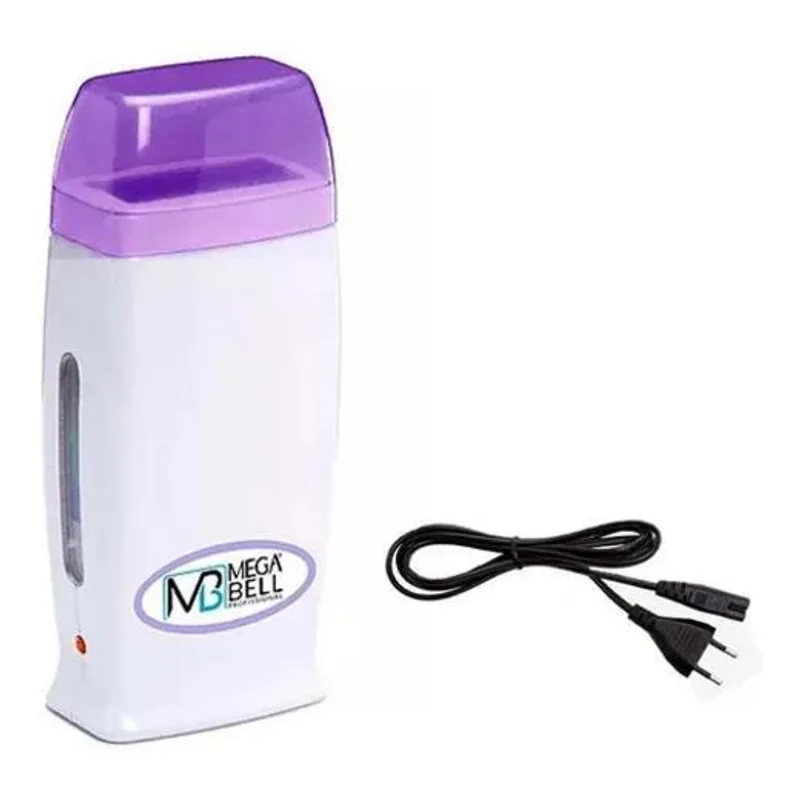 3x Aparelho Cera Matic Roll-on Mega Bell Prof. Bivolt Lilas