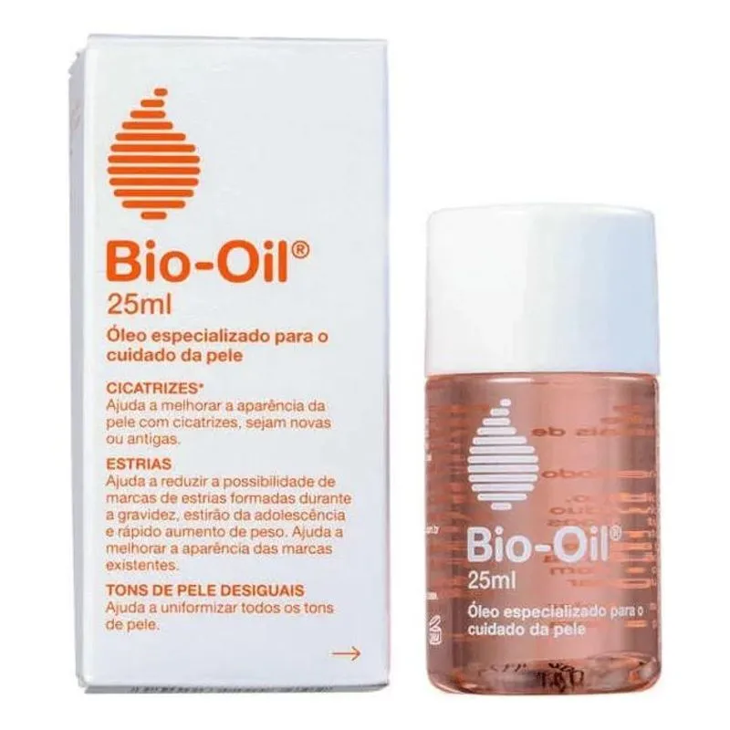 5x Bio-oil Óleo Para Cuidado Da Pele 25ml