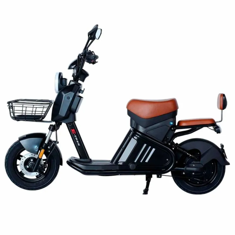 Scooter Eletrica Duos E Trek 1000w Preta Duos Bikes