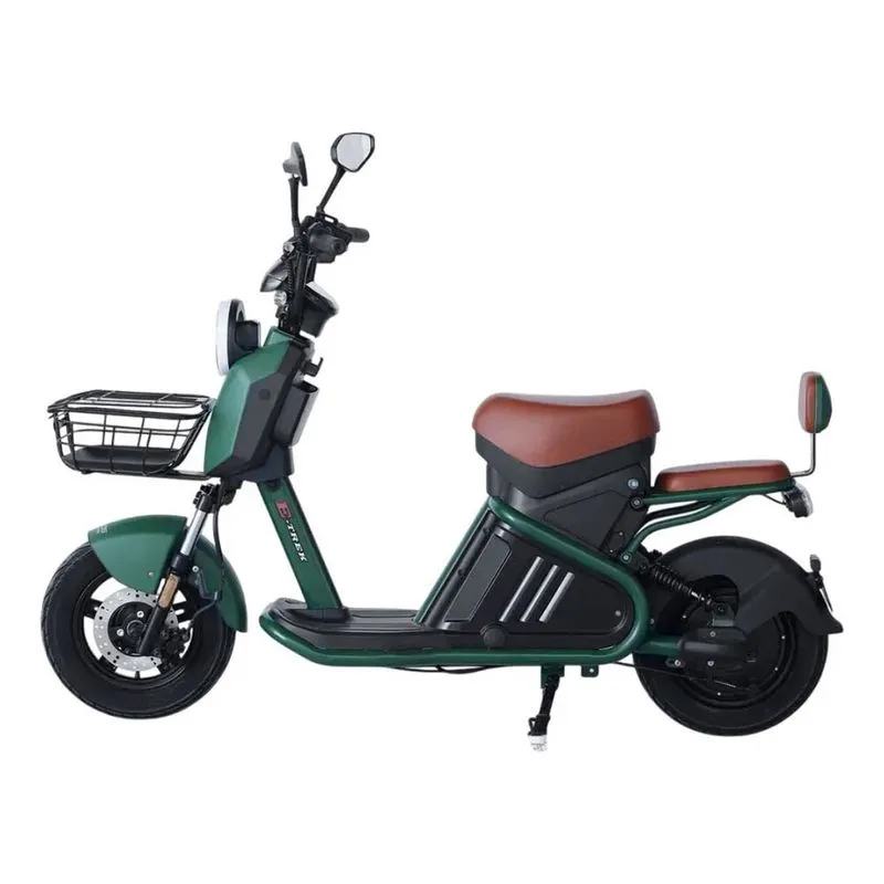 Scooter Eletrica - Duos E-trek - 1000w Lithium - Verde - Duos Bikes