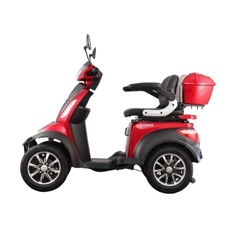 Quadriciclo Elétrico - Duos E-cross 1000w Lithium - Vermelho - Duos Bikes
