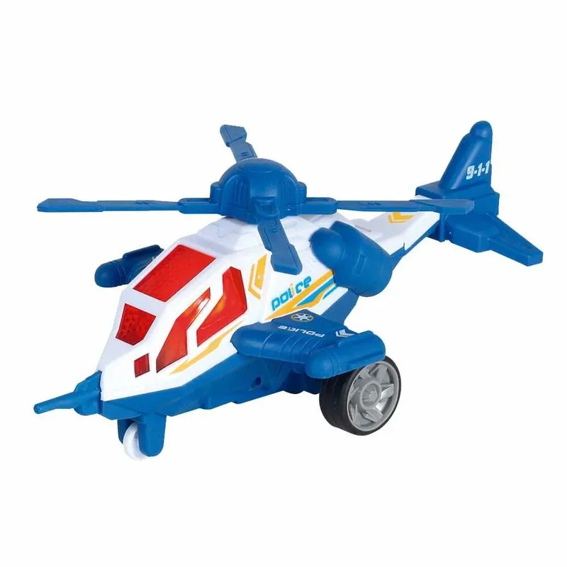 Helicoptero De Friccao Super Sky 3 1 24 Branco Toyng
