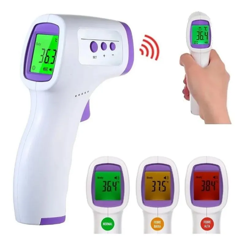 2x Termômetro Infravermelho Digital Laser Medidor Temperatur
