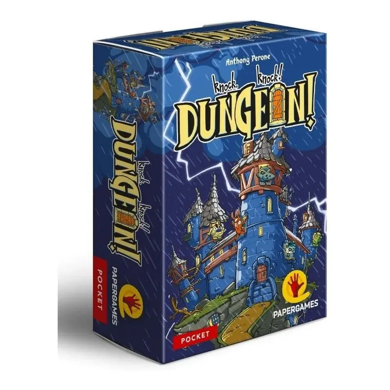 10x Knock, Knock Dungeon - Jogo De Cartas - Papergames