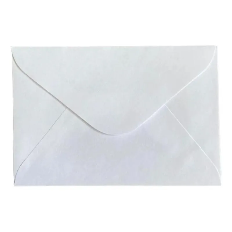 3x 100 Envelope Branco 72x108mm Visita Convite Dinheiro 7x10