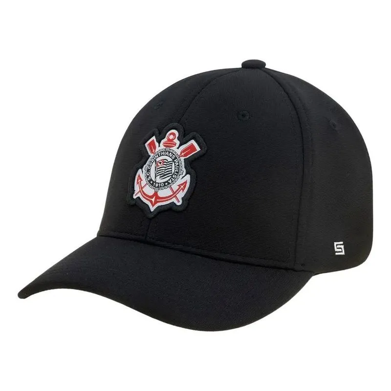 5x Boné Corinthians Patch Bordado Frontal E Lateral Licencia
