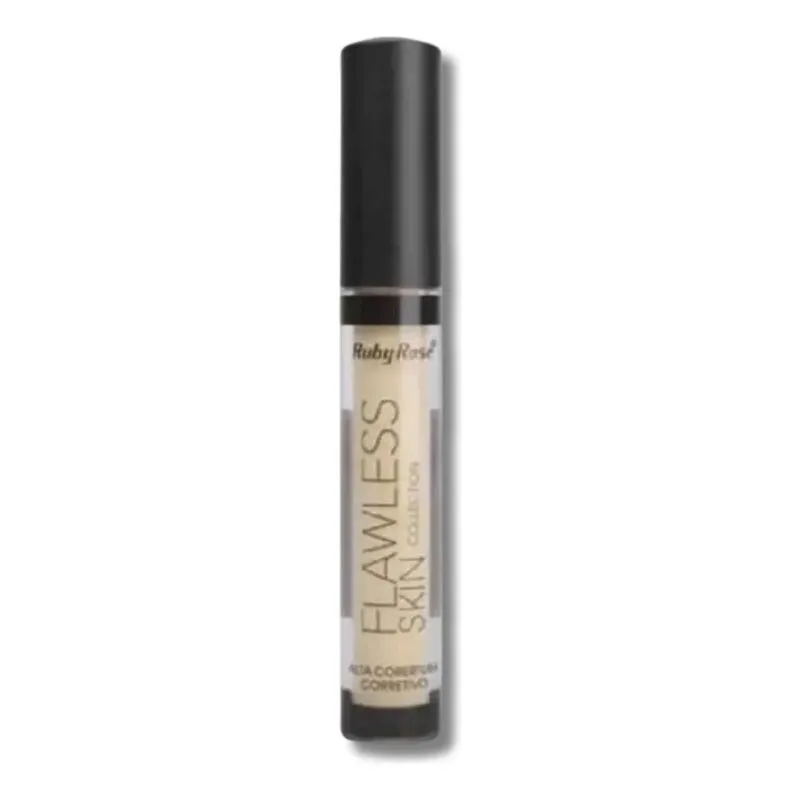 5x Corretivo Líquido Flawless Acabamento Matte Longa Duração