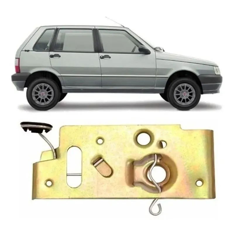 10x Fechadura Trava Inferior Capo Fiat Uno Fiorino Premio E