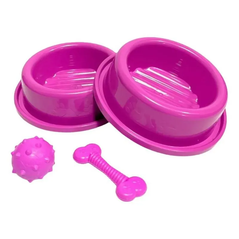 Comedouro Bebedouro Cães Anti Fo Comedouro Bebedouro Pet Ros