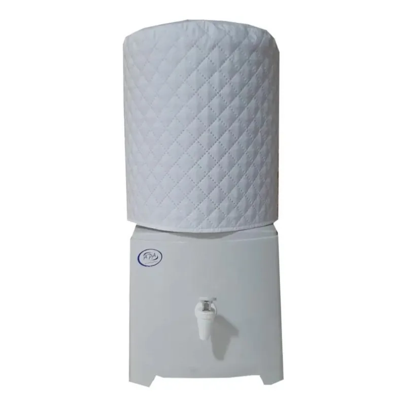 Capa De Galão De 10 Litros Matelado Branco