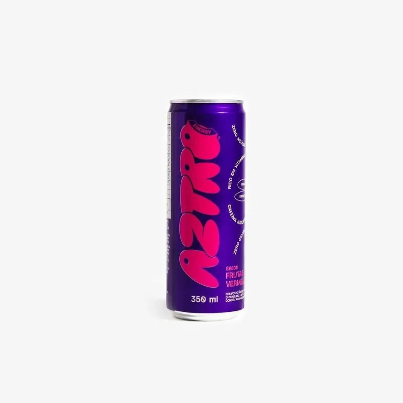Aztro Energético Frutas Vermelhas 350ml